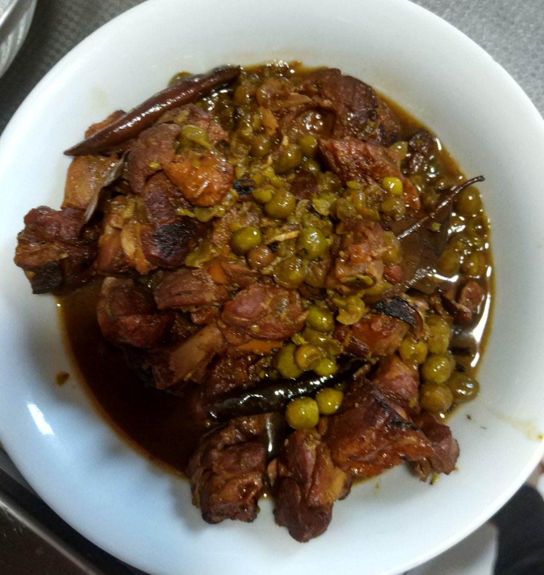 毛豆烧鸭