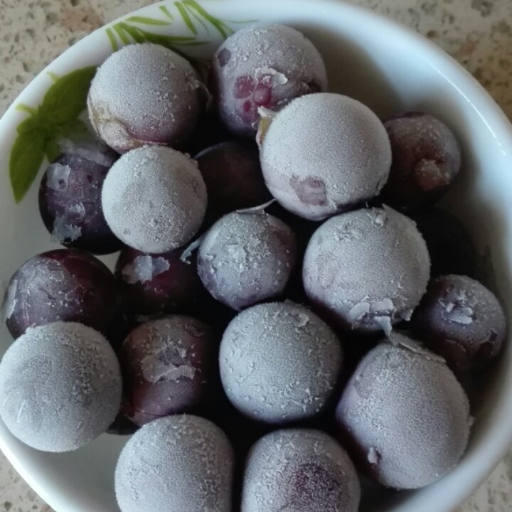 陶之味做的冰冻葡萄