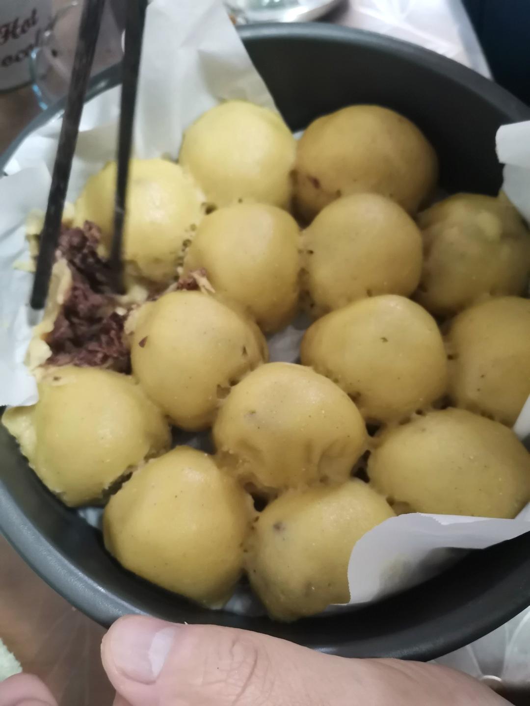 正宗大黄米粘豆包