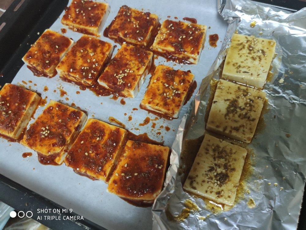烤箱烤豆腐