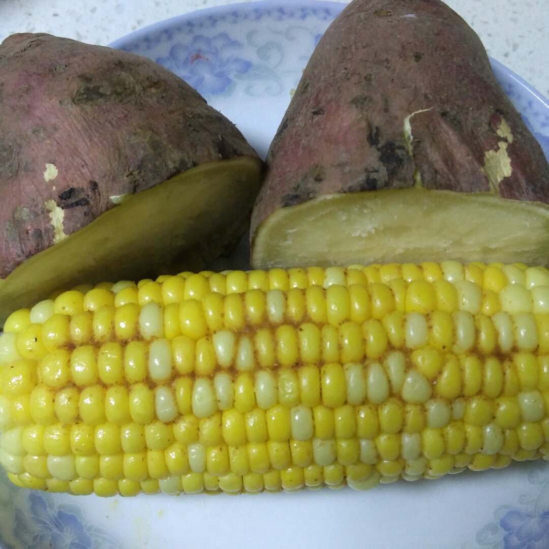 微波炉烤玉米