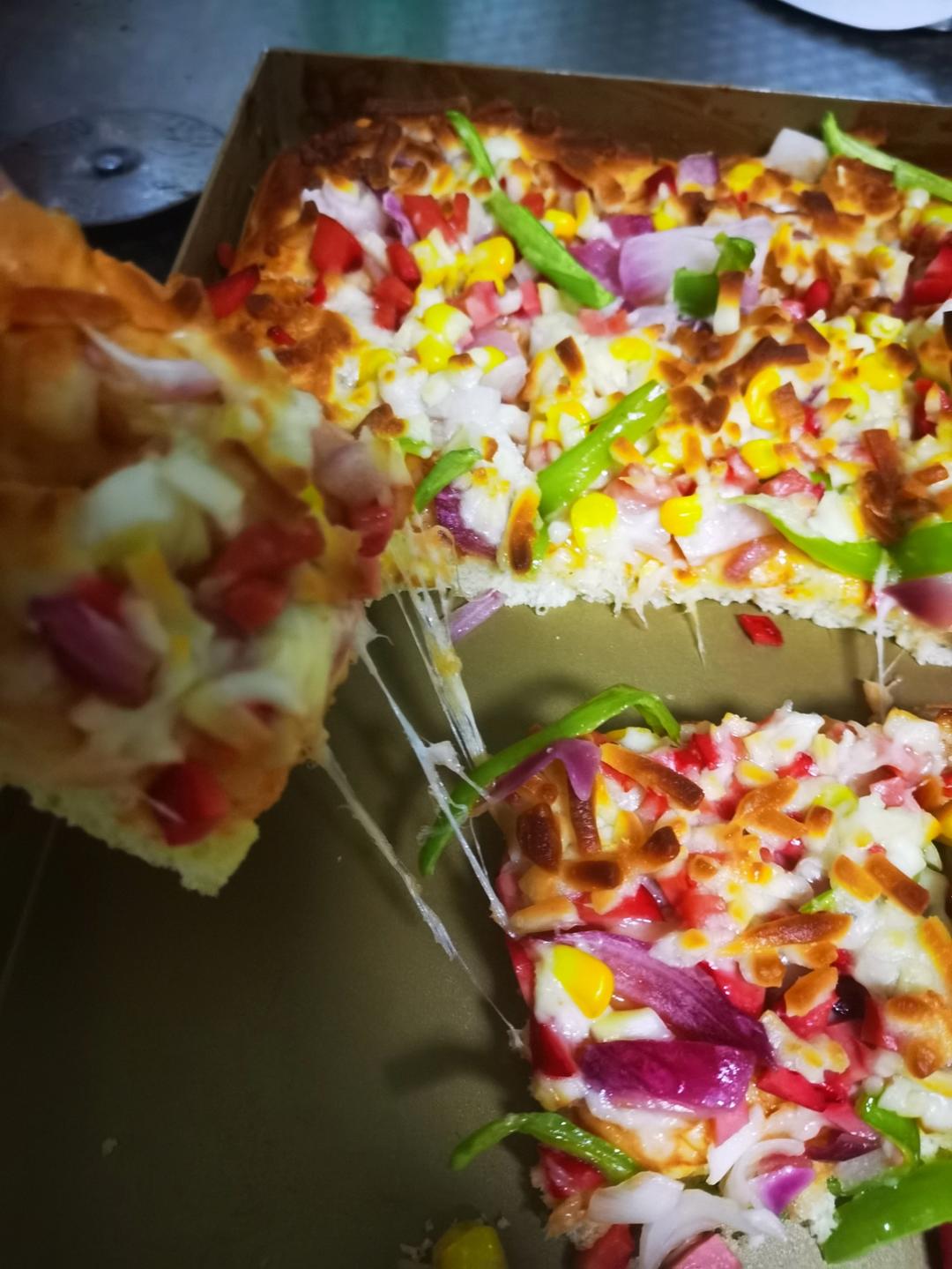 11寸方盘披萨！一次性满足！