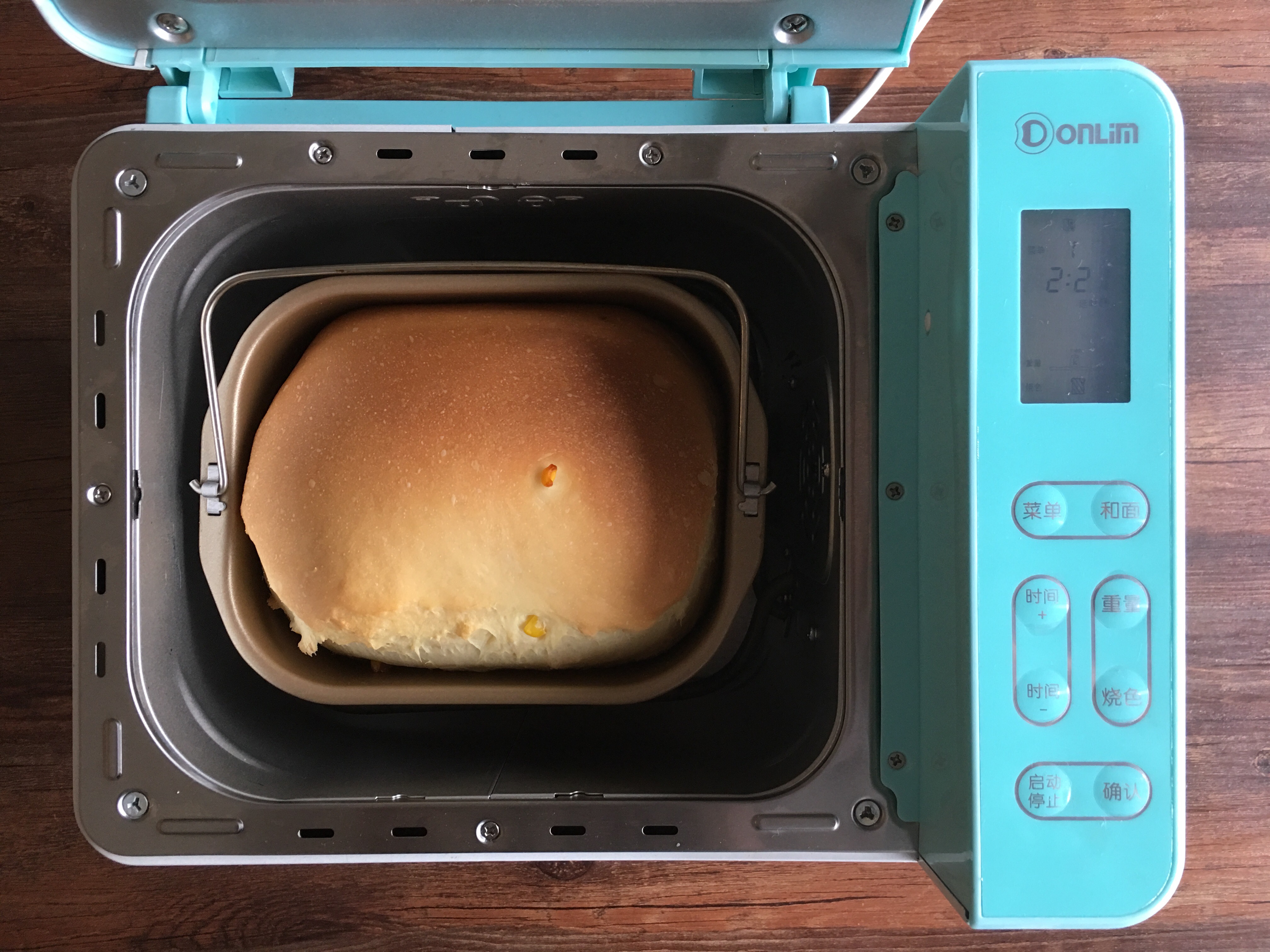 #东菱Wifi云智能面包机#之玉米吐司的做法 步骤13