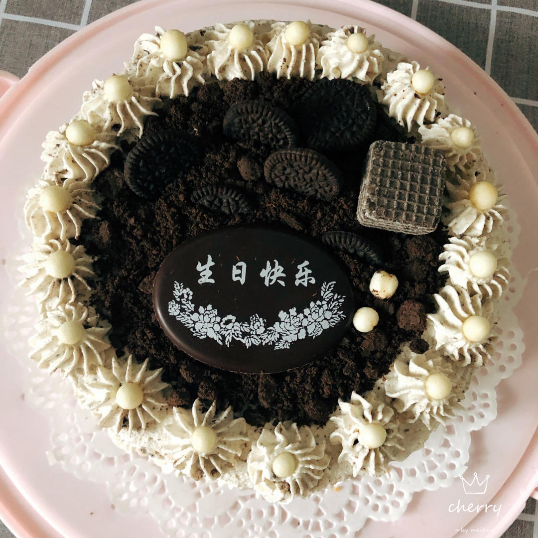 奥利奥咸奶油蛋糕
