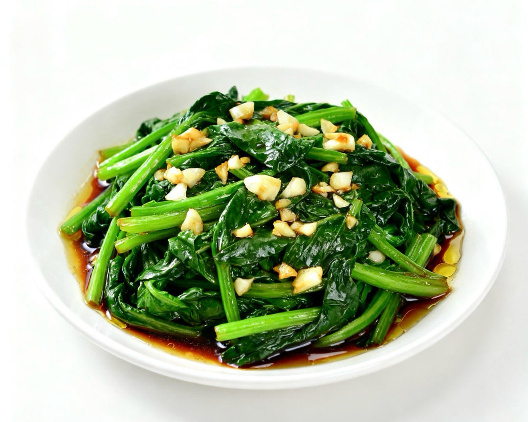 🌿 【白灼菠菜】—5分钟版