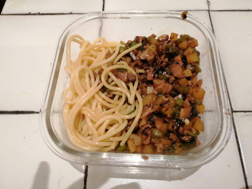 ㊙️香菇土豆肉沫拌饭❗️比外卖还好吃