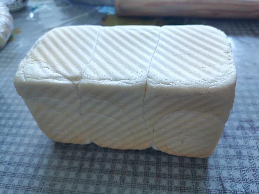 奶香手撕面包吐司，超简单！面包机+松下蒸烤箱