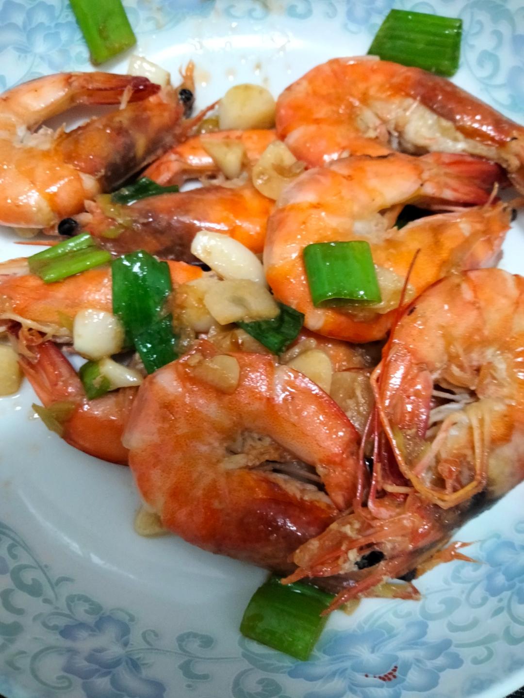 家常炒大虾