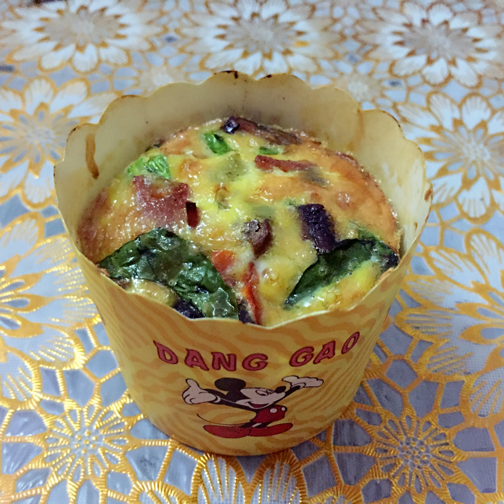 早餐鸡蛋杯cupcake Frittata