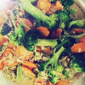 黄油焗蔬菜金枪鱼沙拉的做法 步骤2