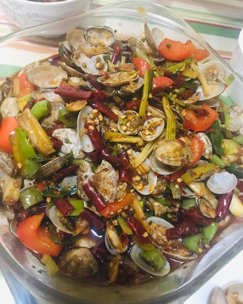 爆炒花甲