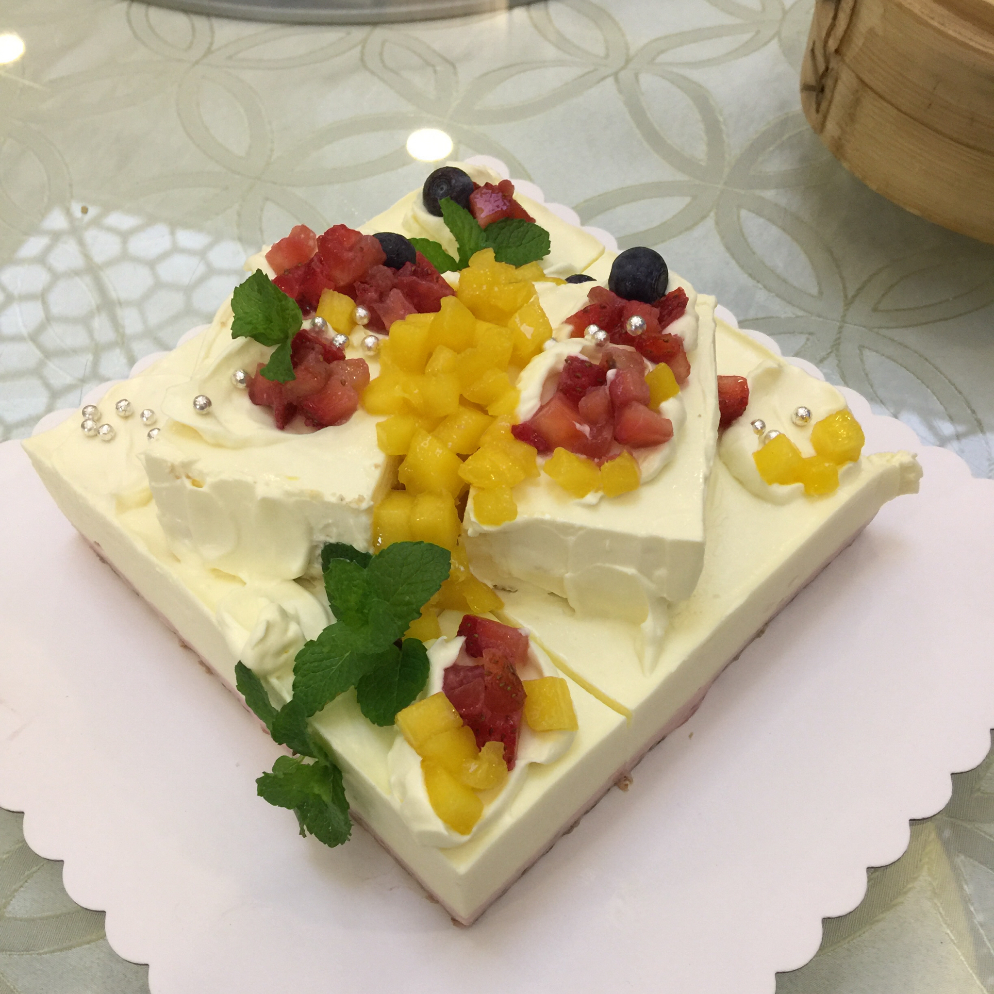 草莓冻芝士蛋糕（视频菜谱）