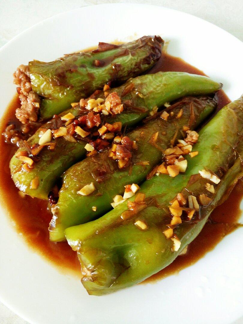 下饭菜肴--青椒酿肉