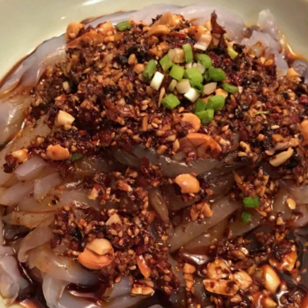 川味十足的麻辣凉粉