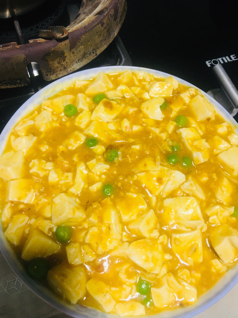 蟹粉烩豆腐