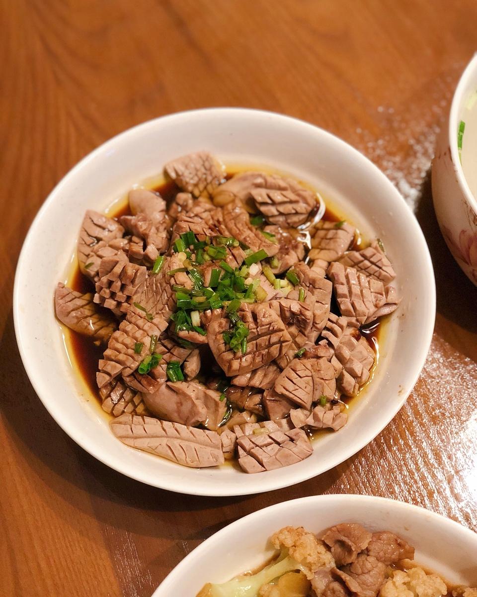 葱油腰花
