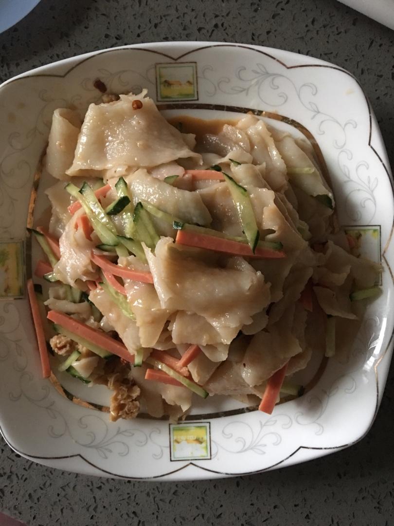 凉拌面皮（夏季菜🌹）