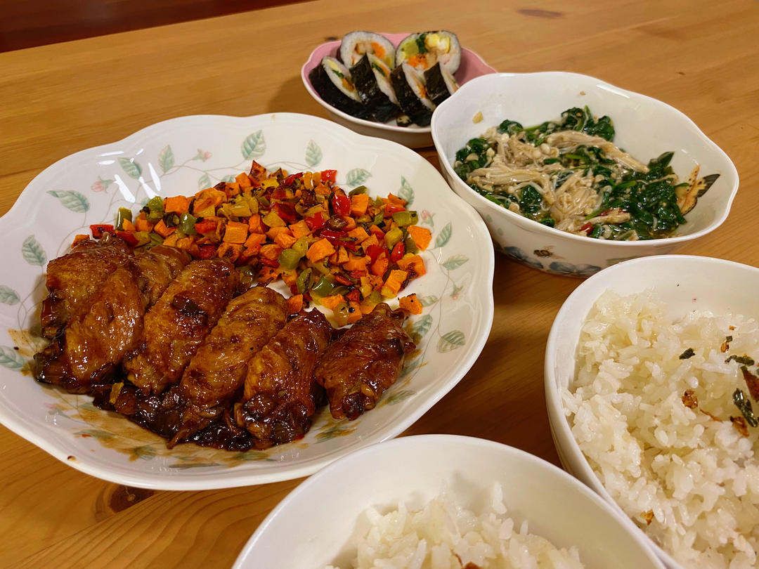 照烧鸡腿饭