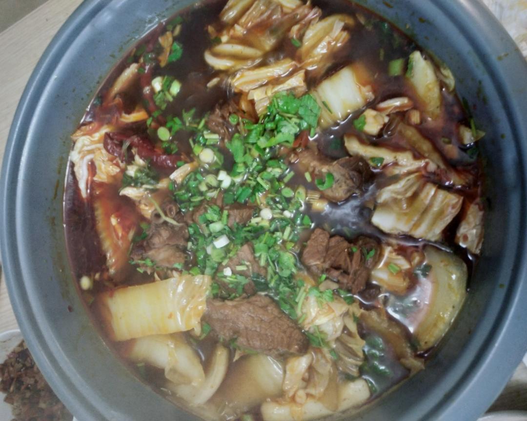 温暖冬日之牛肉火锅