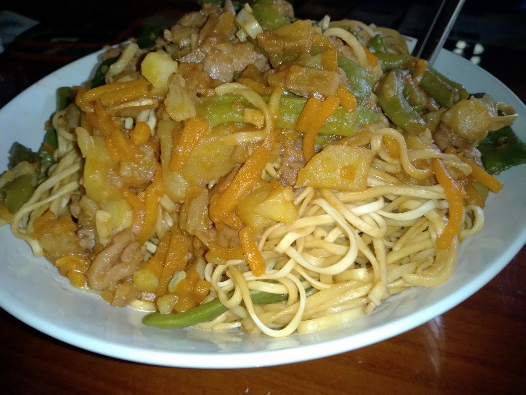 〈豆角与土豆焖面〉，超超好吃😋，好像更适合夏天诶～