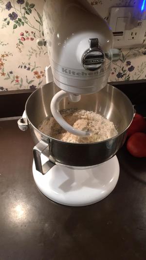 柔软拉丝的北海道面包（汤种法）厨师机版的做法 步骤2