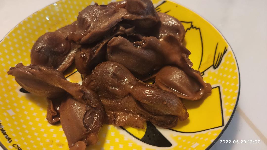 五香卤鸭胗