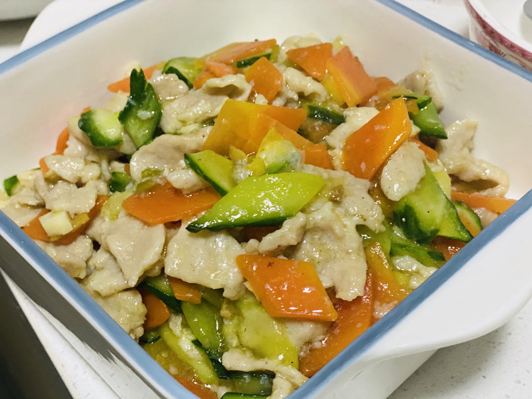 木每菜做的滑溜里脊#滑熘里脊(最简单的做法,吃出小时候的味道)