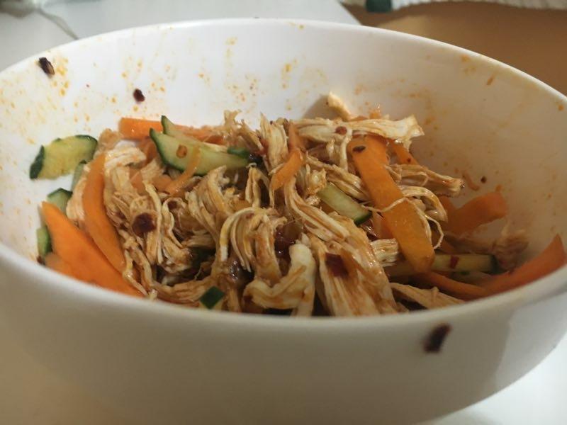 减脂健身｜凉拌手撕鸡丝（香辣&麻油版）