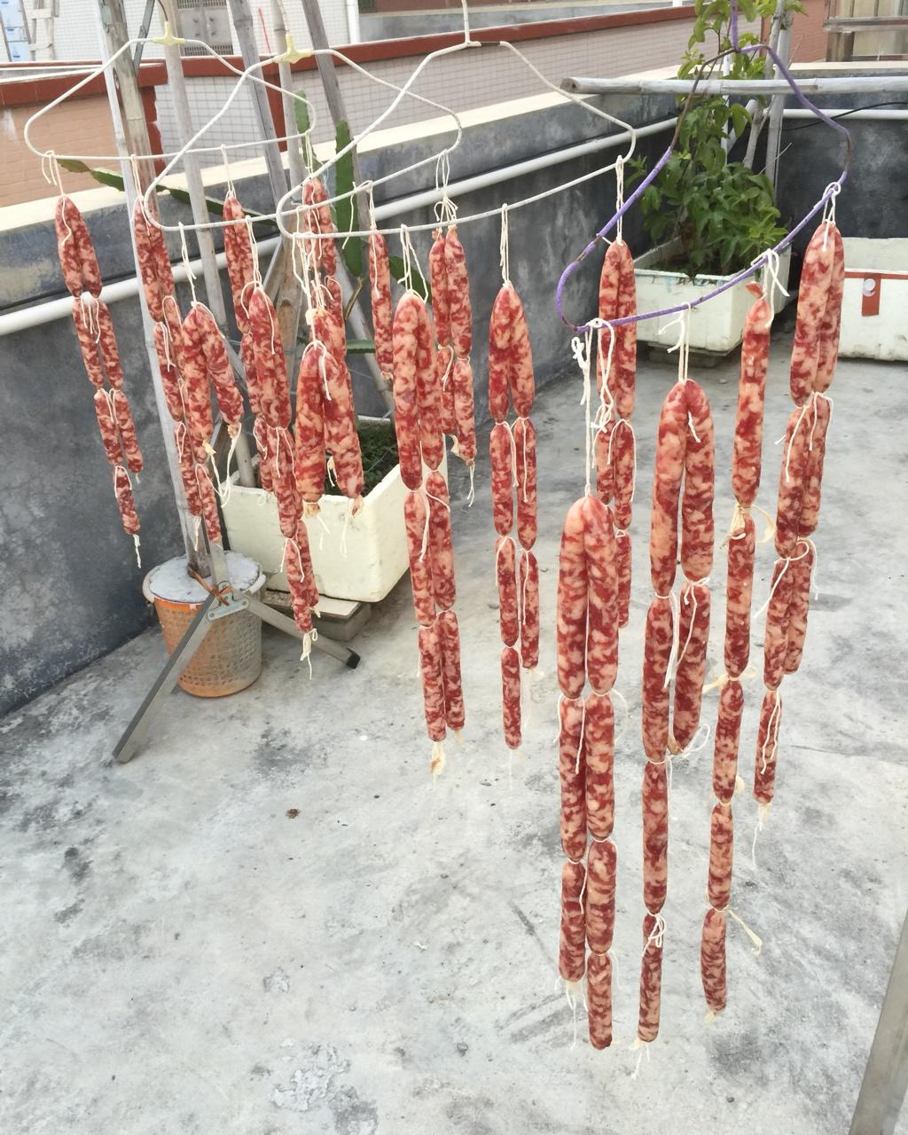 自制广式腊肠