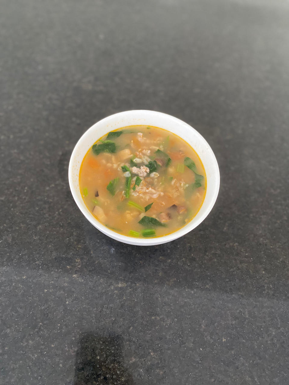咸口的燕麦粥