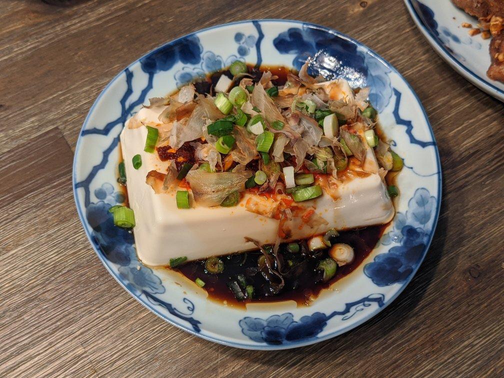 日式凉拌豆腐（冷や奴）