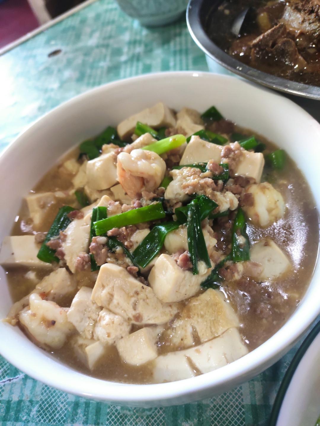 虾仁豆腐