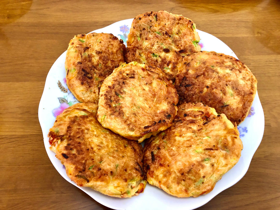 蔬菜早餐饼