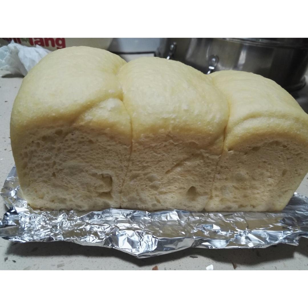 夺命软吐司(๑´ڡ`๑)超软拉丝极速方便的一次发酵吐司