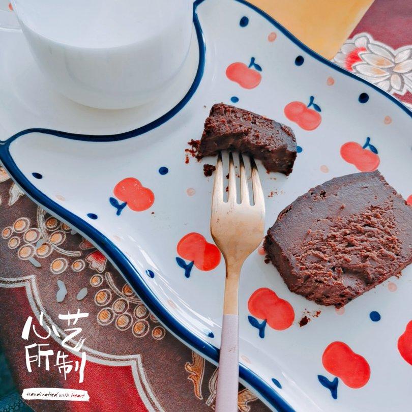 Ins超火的法式巧克力酱糜冻蛋糕