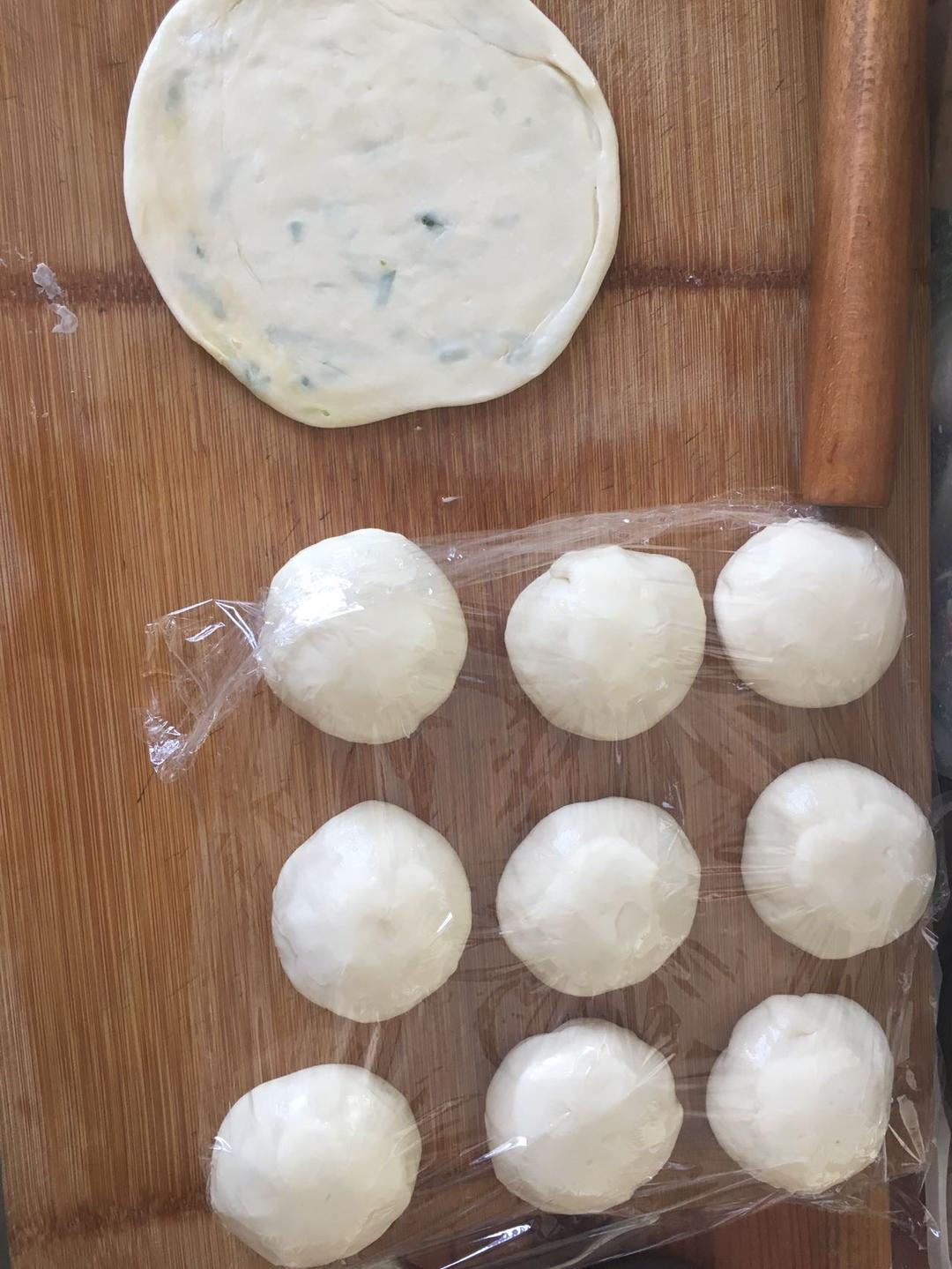 营养早餐～自制黄油手抓饼