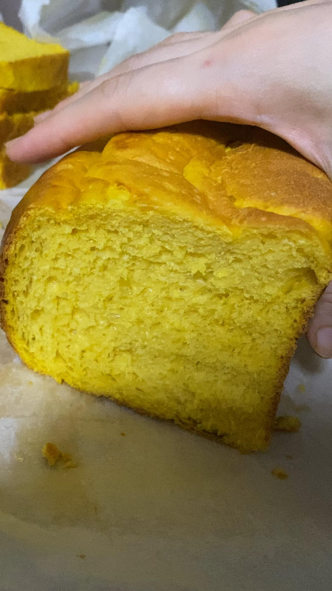 做过最好的南瓜吐司配方，超强爆发力（中种法）