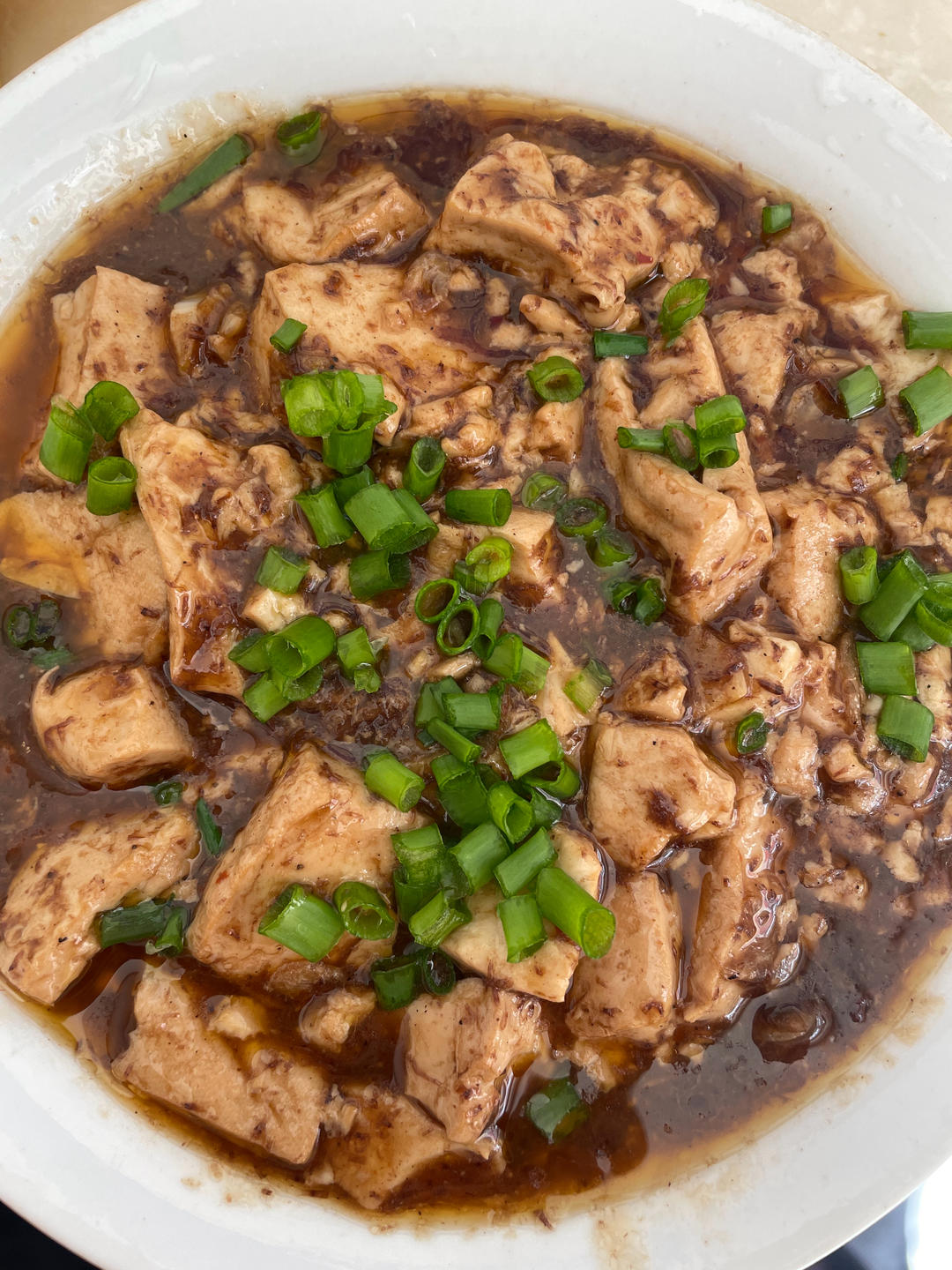 麻虾酱烧豆腐