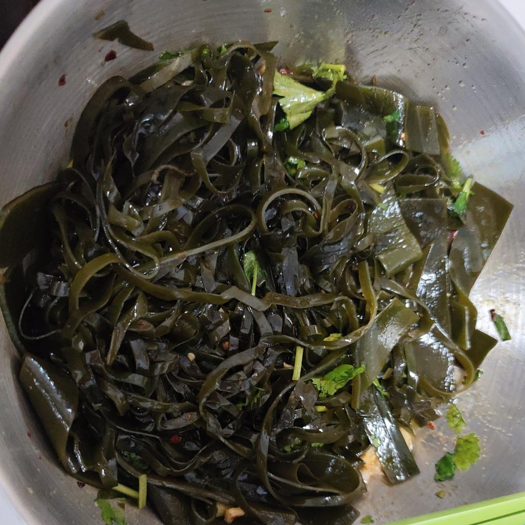 凉拌酸辣海带丝
