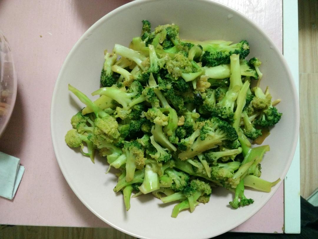 蚝油蒜蓉西兰花