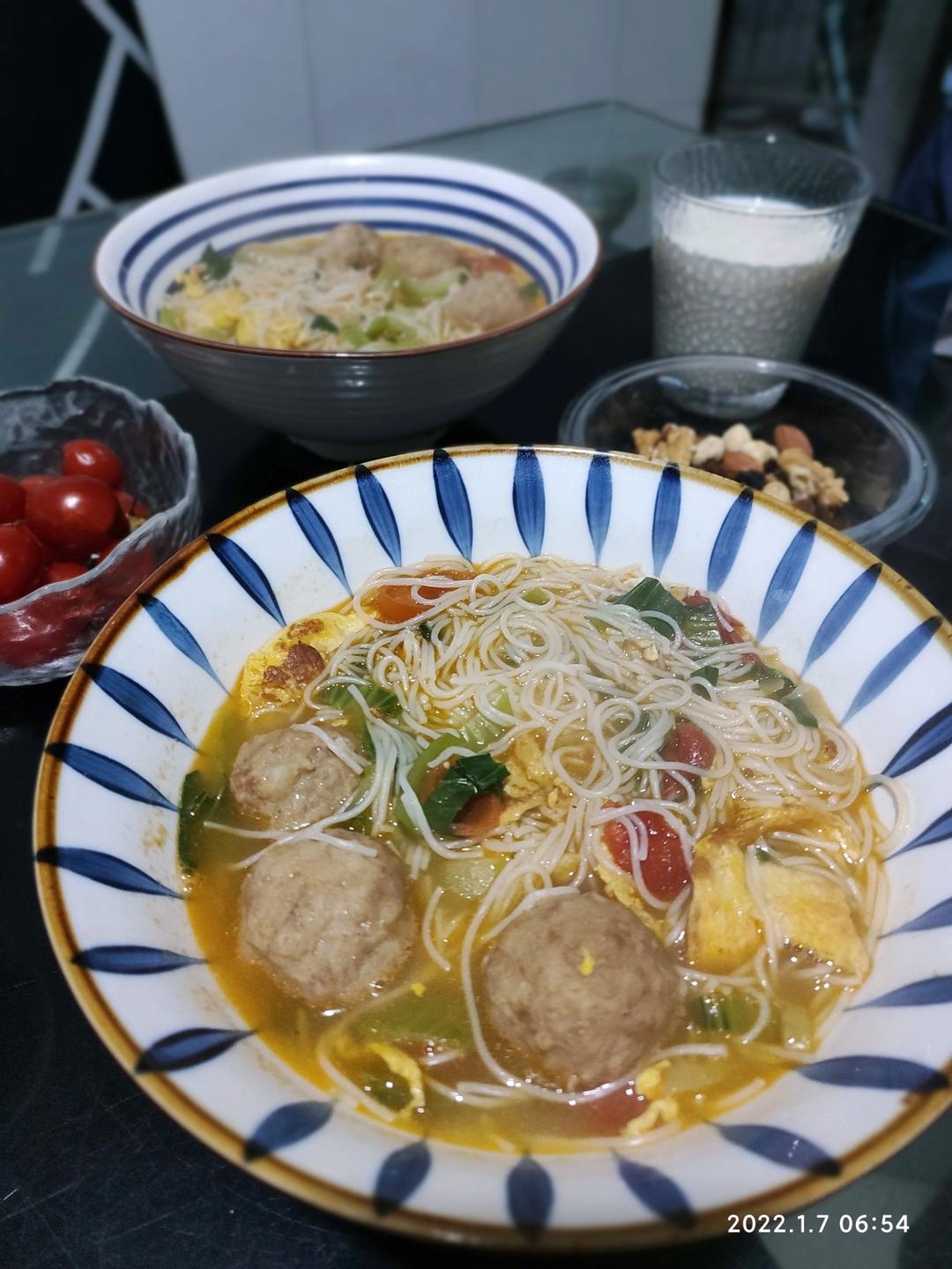 读书郎们的早餐