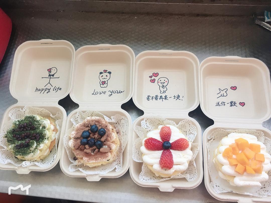 网红便当盒子蛋糕（附做法）