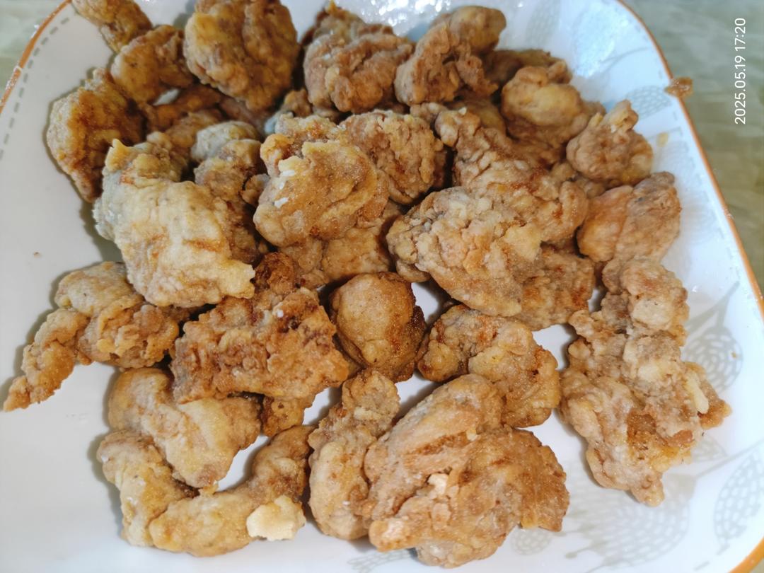 真正的鸡米花是不裹面包糠的（转）