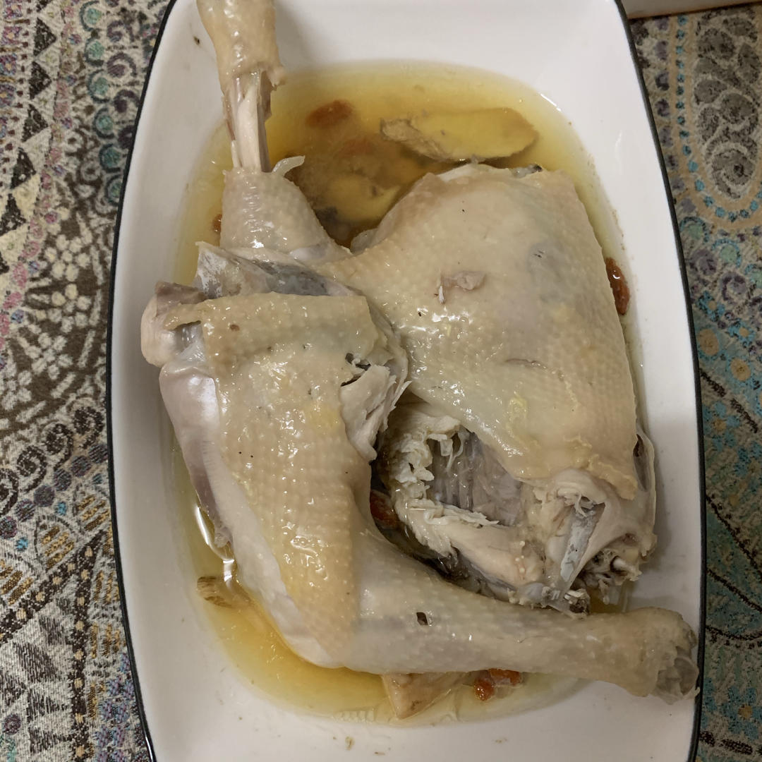 客家干蒸鸡