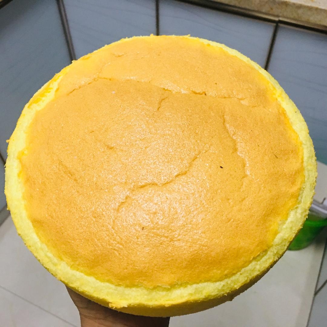 视频菜谱:原味戚风蛋糕8寸戚风蛋糕不裂