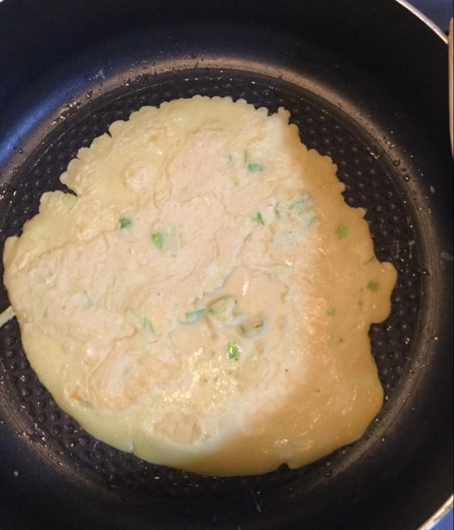 香葱鸡蛋饼