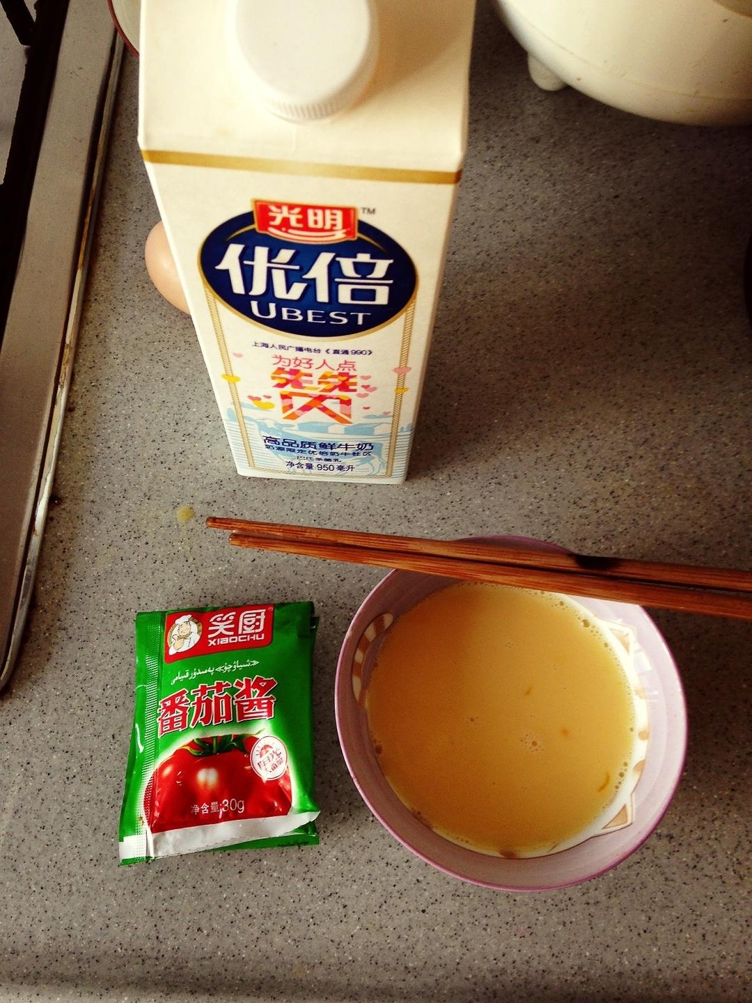 纯奶手撕吐司的做法 步骤1