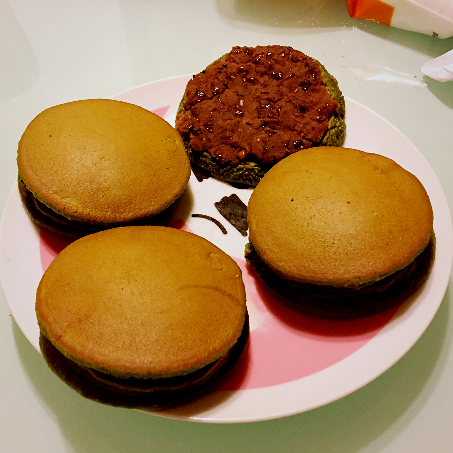 抹茶蜜豆铜锣烧
