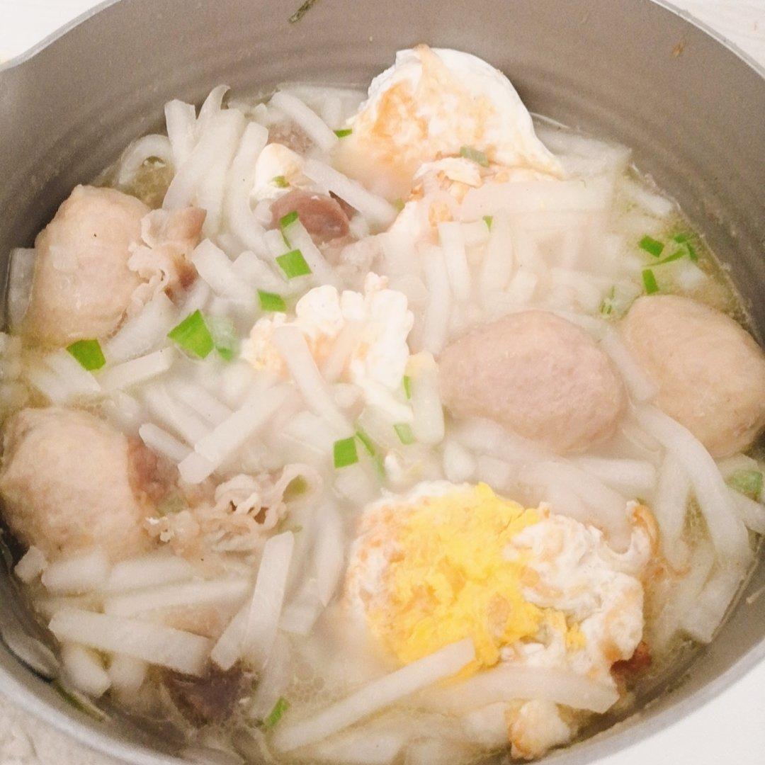 黄磊老师的萝卜丝汤