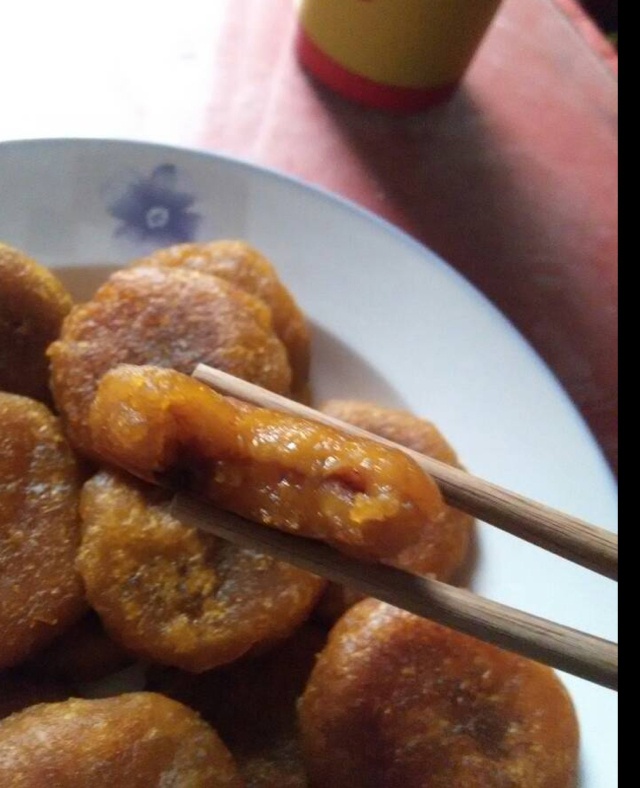香煎南瓜饼